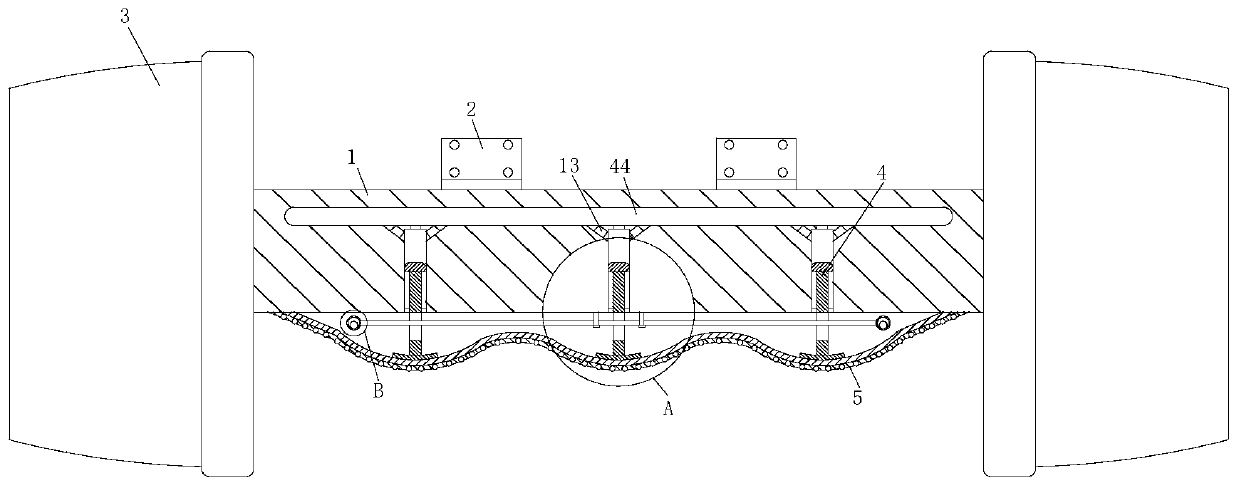 Automobile front axle