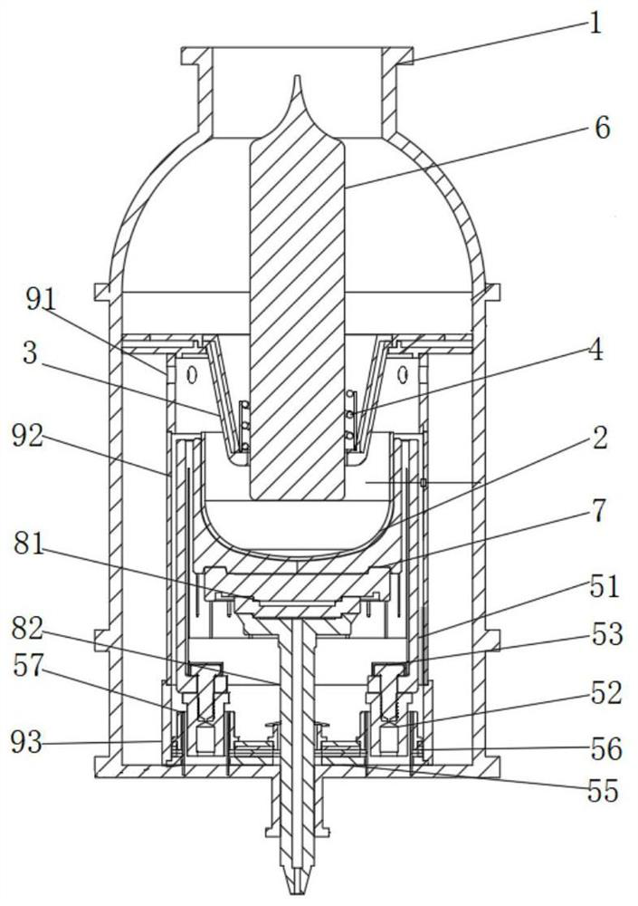 Indium antimonide crystal growth method and crystal growth furnace