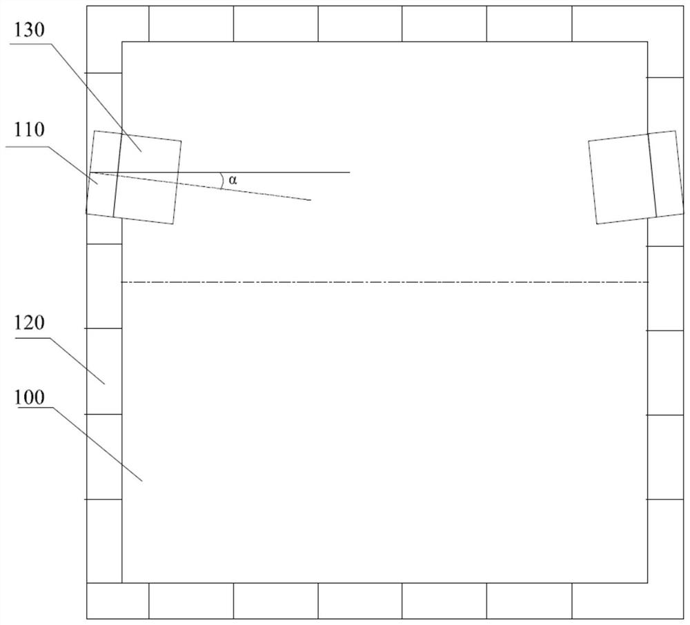 Glass kiln and glass product production device with same