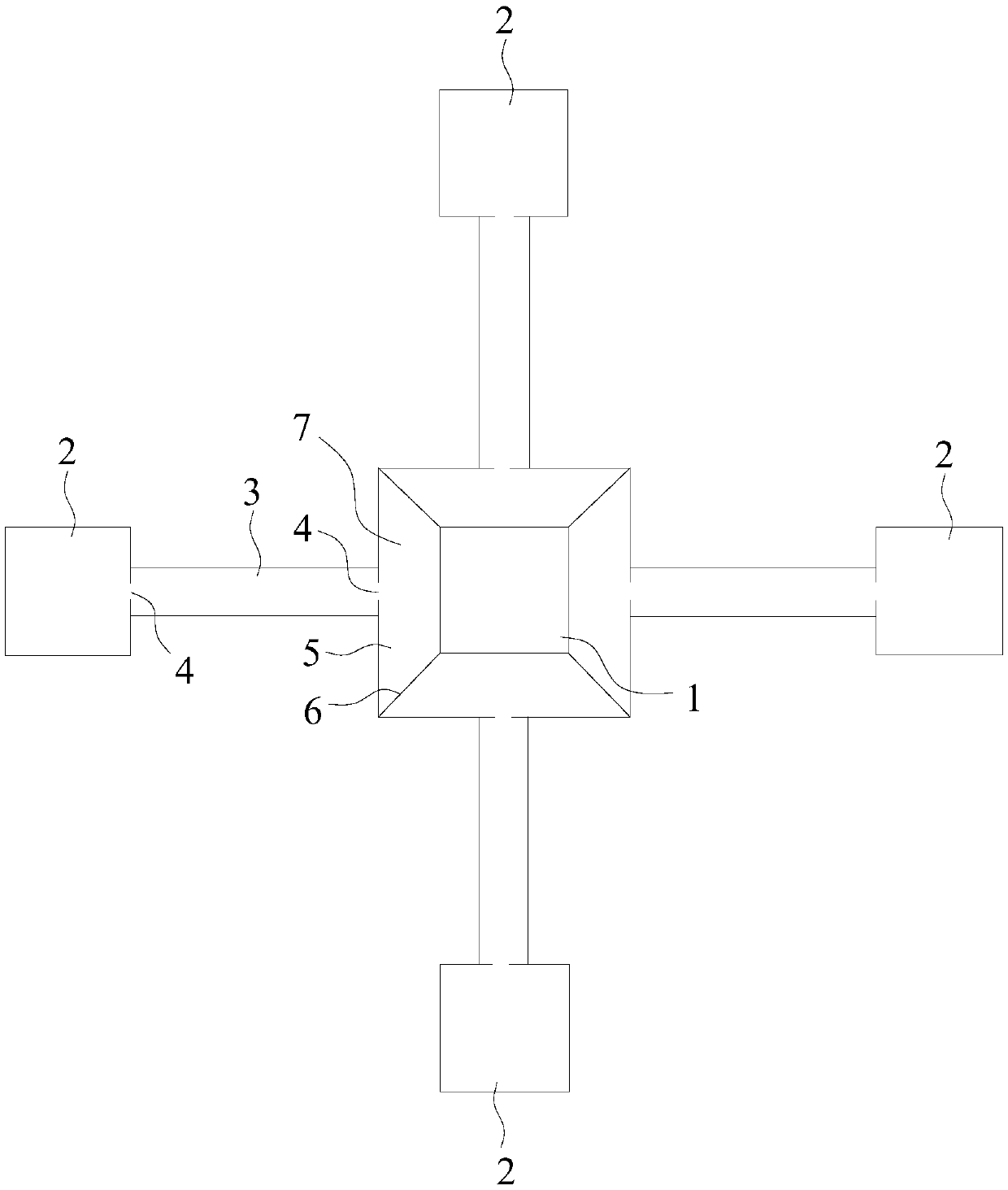 Experiment device and experiment method for animal instinct fear behaviors