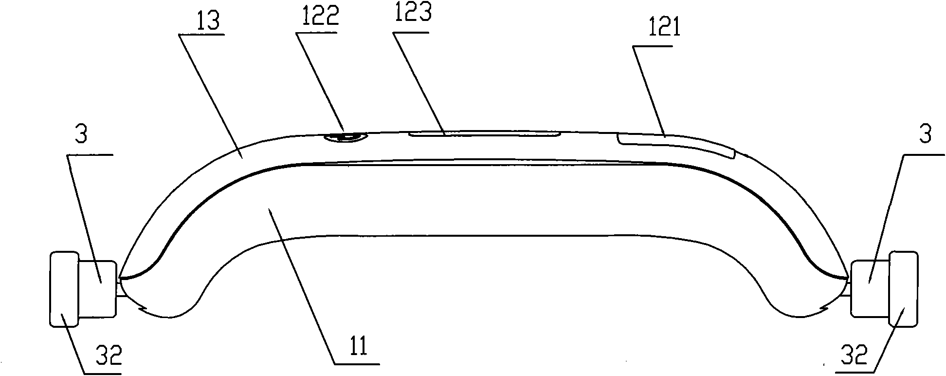 Lifting handle with weighing function