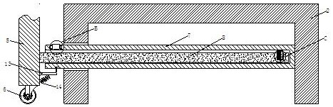 Extensible bus shelter seat device