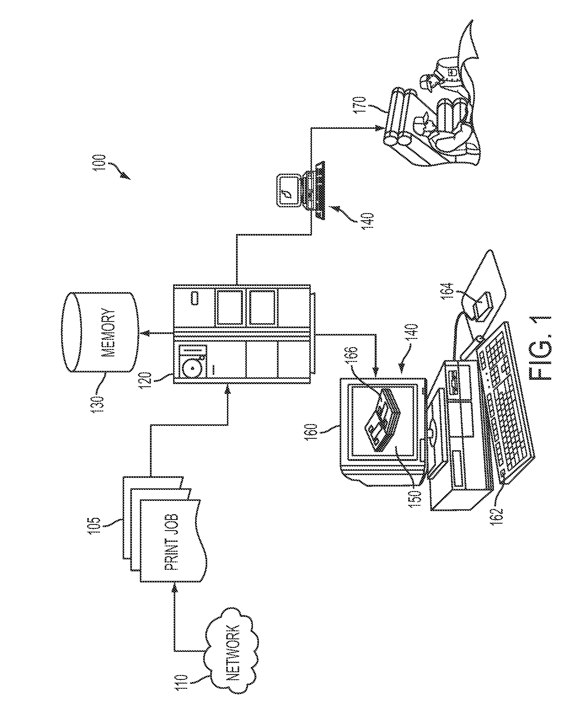 System and method employing 3D models in virtual rendering of a print production piece