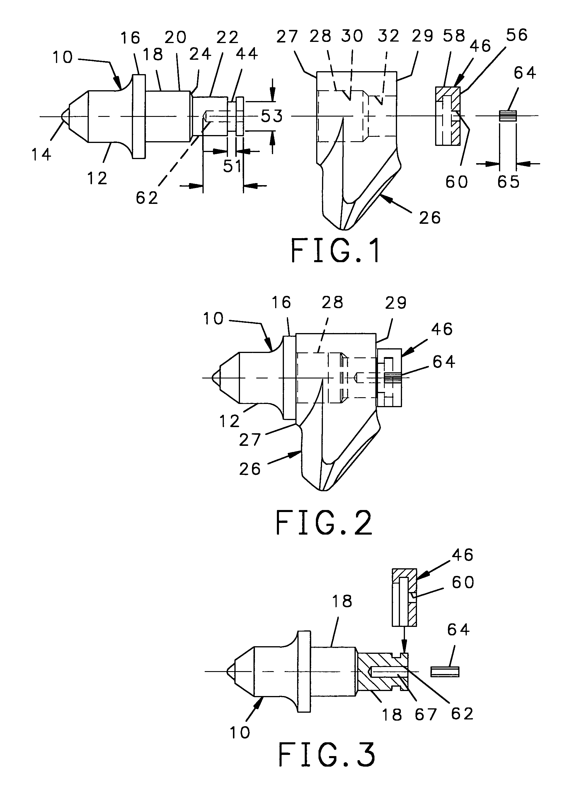 Retainer for a rotatable tool