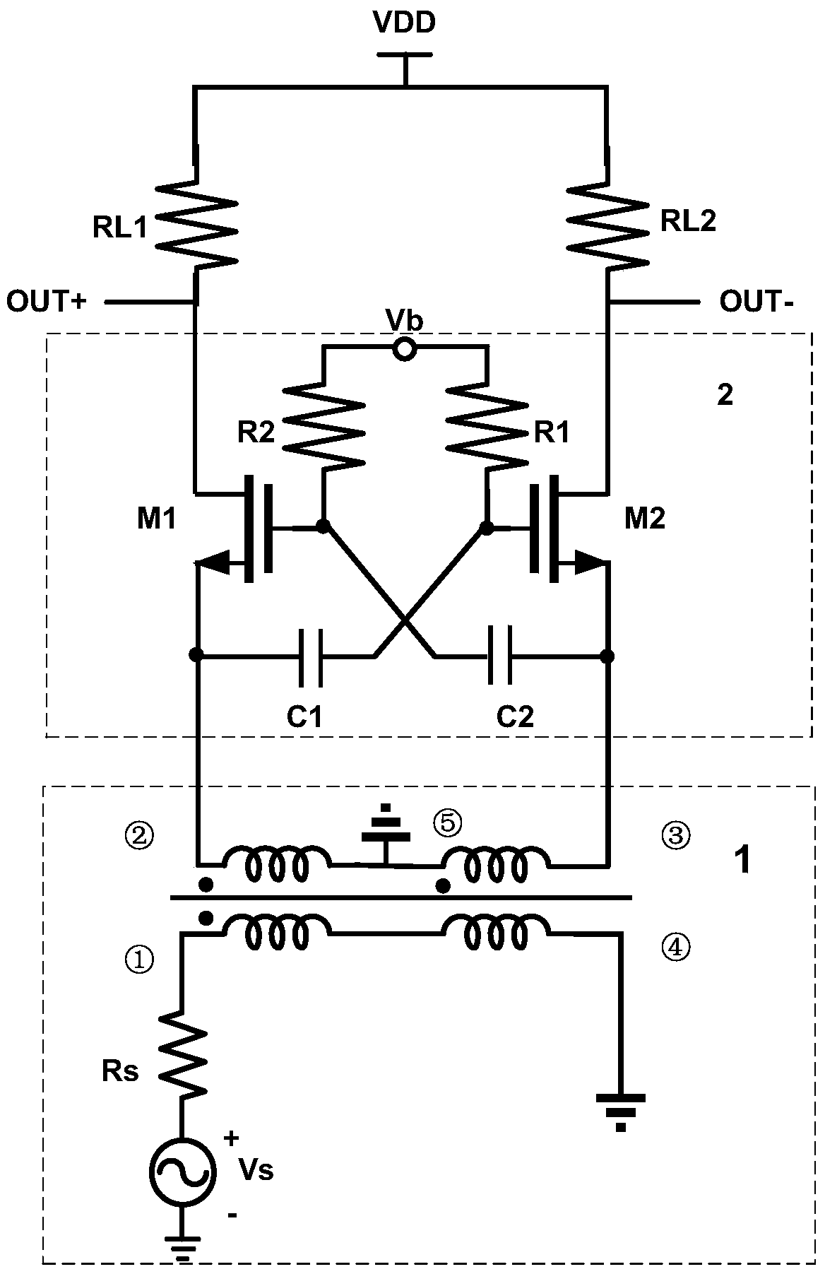 A Low Power Low Noise Amplifier Using Positive Feedback Technology and Active Transconductance Enhancement Technology