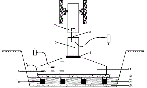 Full-scale testing apparatus for spread foundations