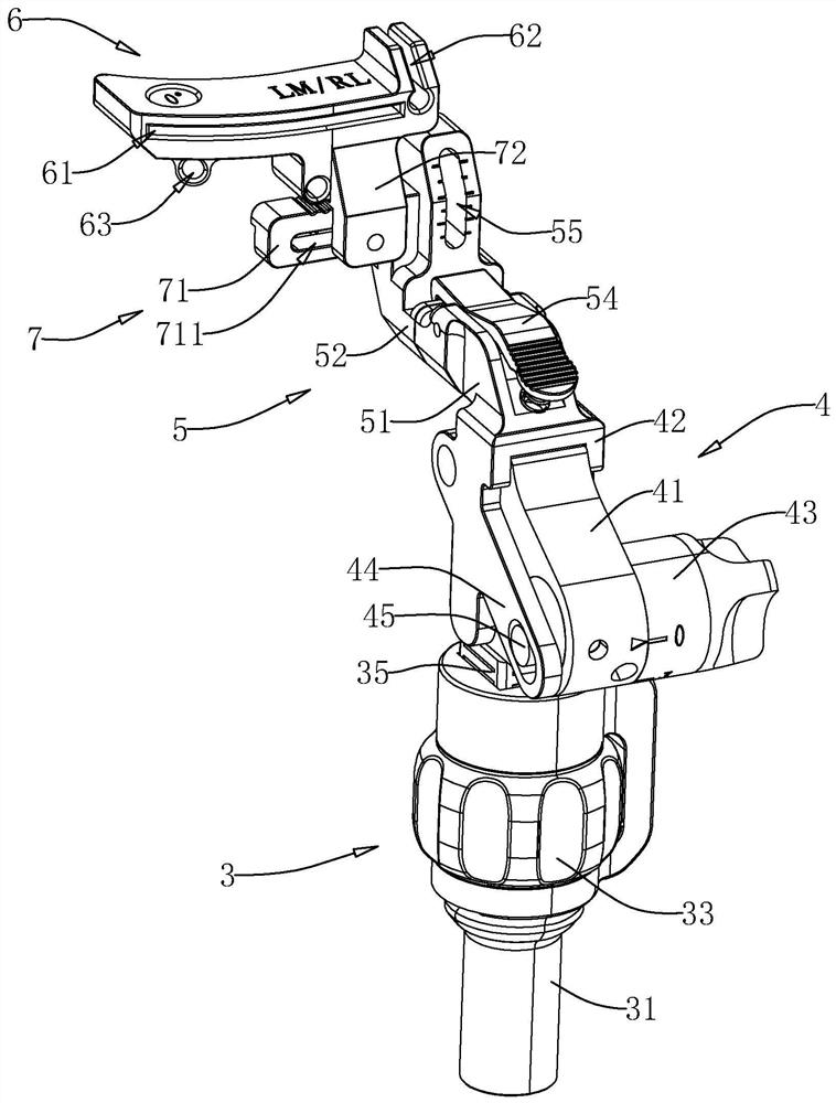 Proximal tibia auxiliary osteotomy device