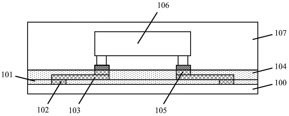 Chip packaging method and chip packaging structure