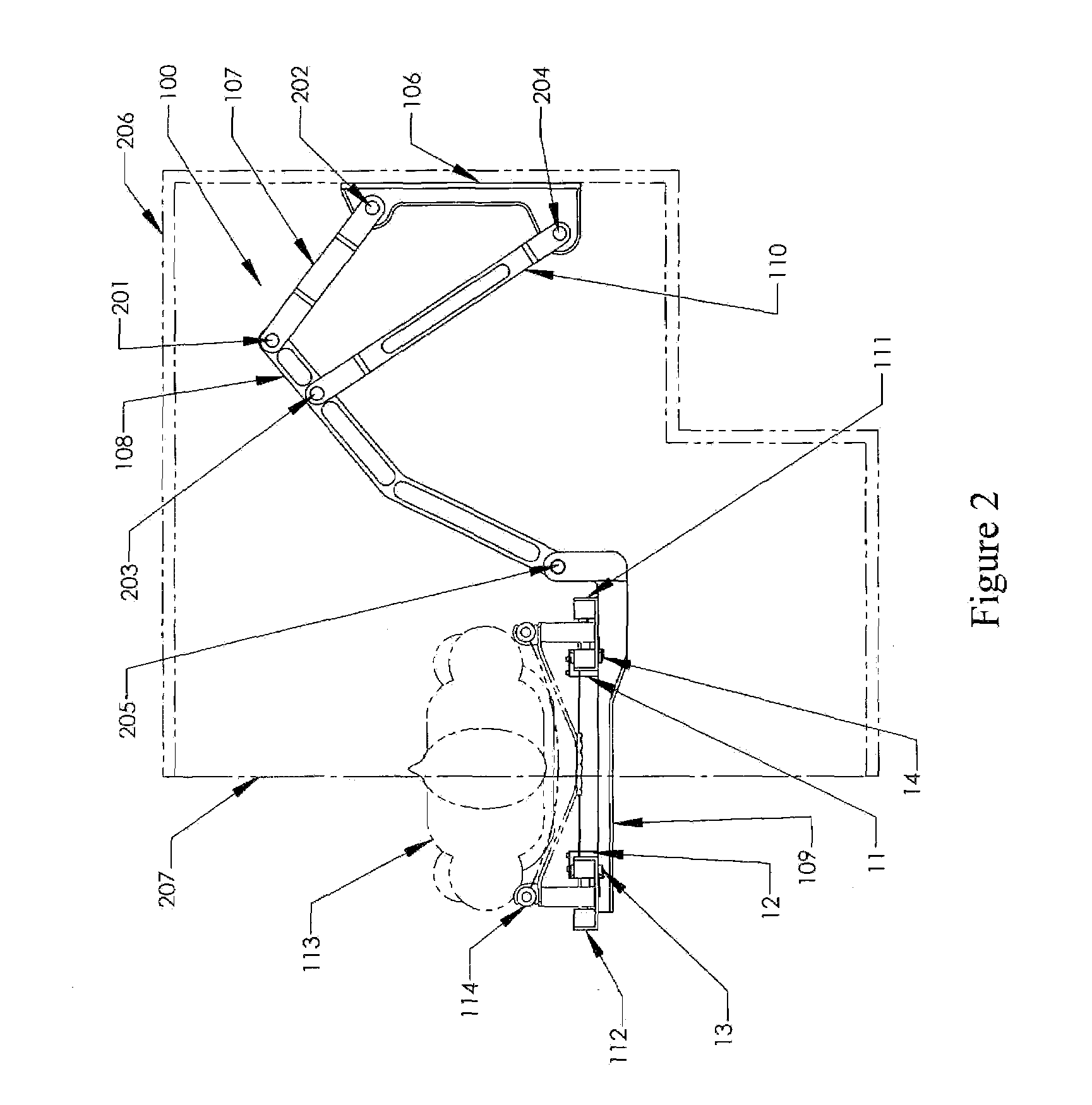 Patient support system for medical transport vehicles