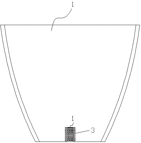 LED lamp optical system with light source laterally arranged