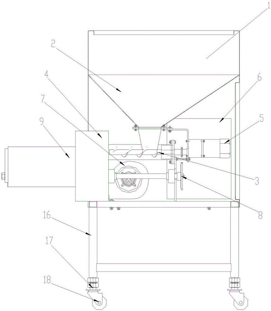 Novel biomass granular fuel combustion device