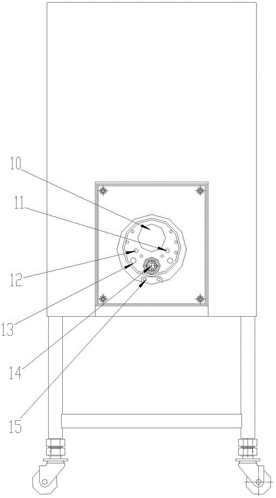 Novel biomass granular fuel combustion device