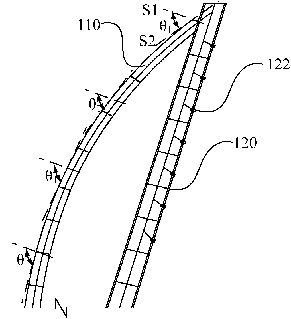 Cable bent tower and leaning tower cable-stayed bridge