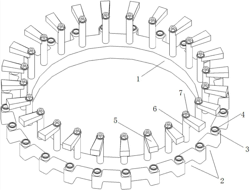 Fixture for brazing of fuel manifold