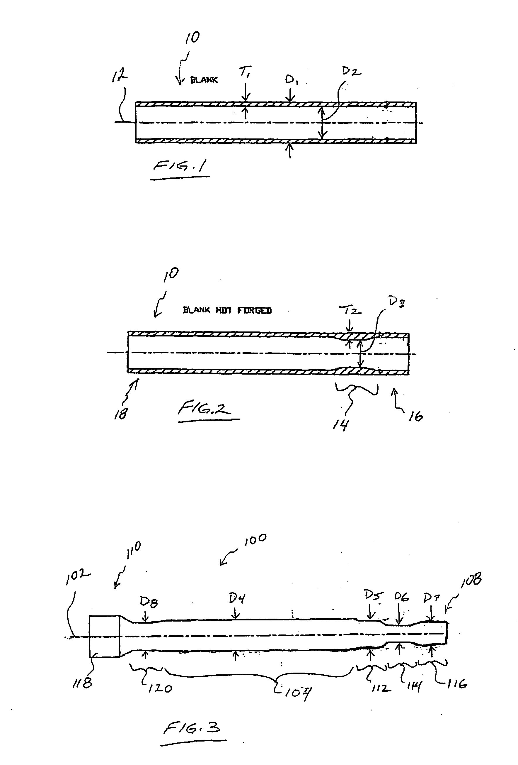 Unitary rear axle housing and method for manufacturing same