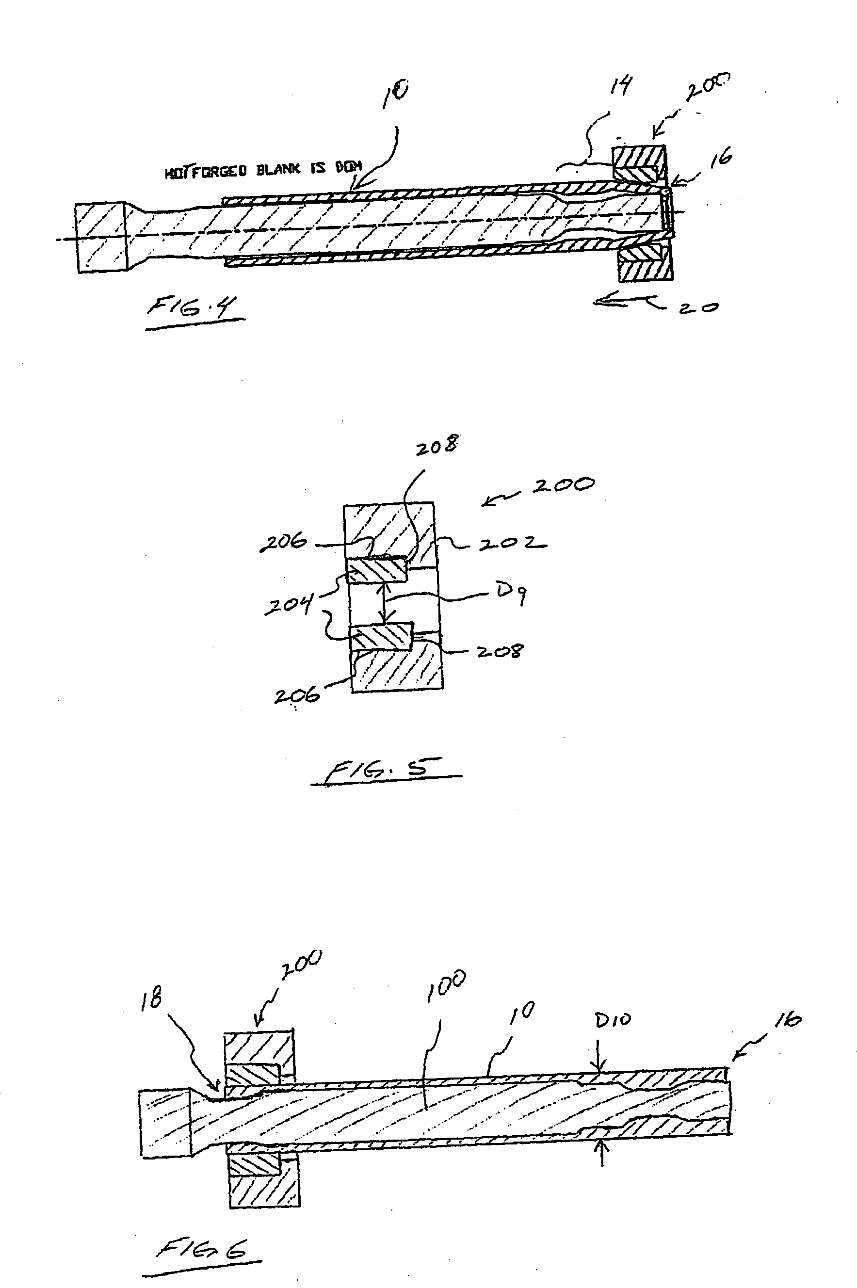 Unitary rear axle housing and method for manufacturing same