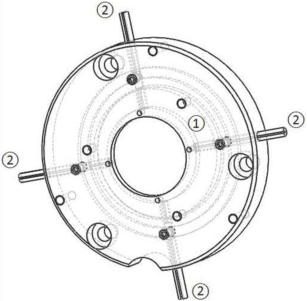 Automatic laser transverse film stabilizing device