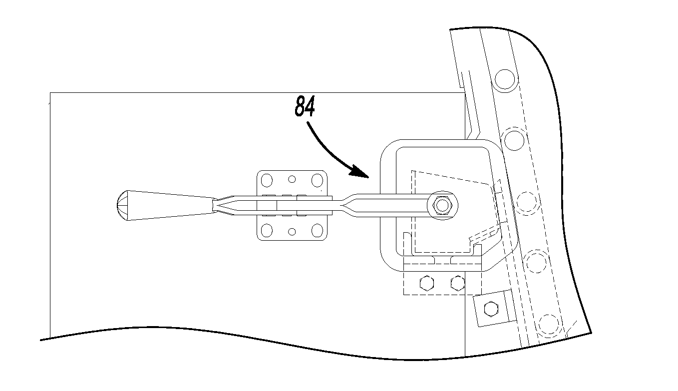 Separator separating chips and other material from coolant and method