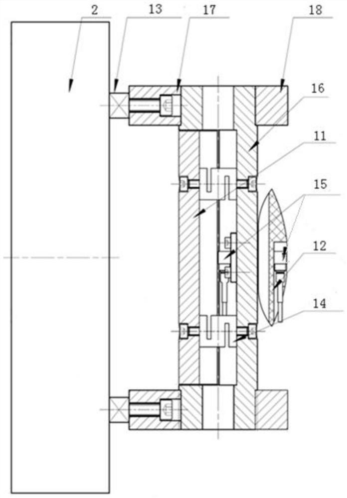 Glove palm vibration transmissibility measurement and evaluation device and method