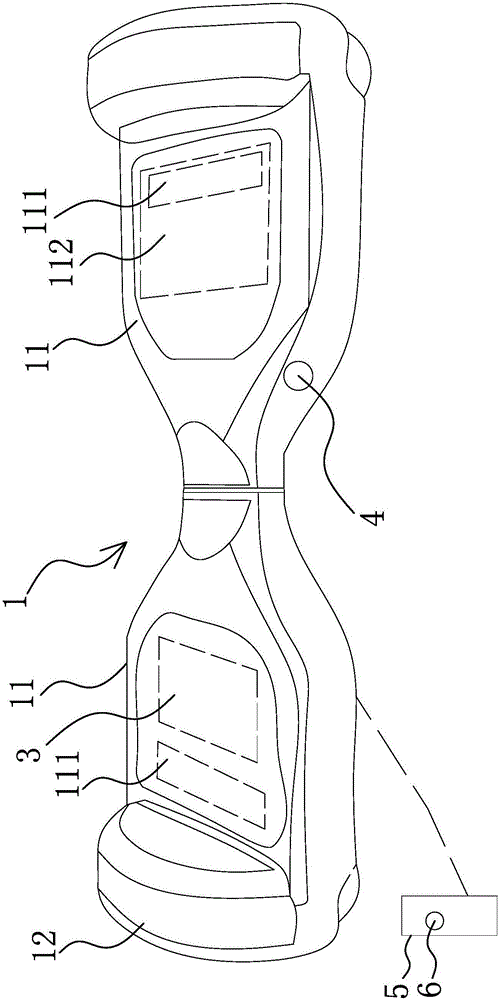 Starting self-balance control method and starting self-balance control system for electric balance swing vehicle