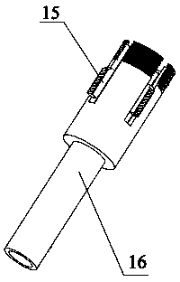 Reflected illumination device based on laser light excitation of fluorescent powder