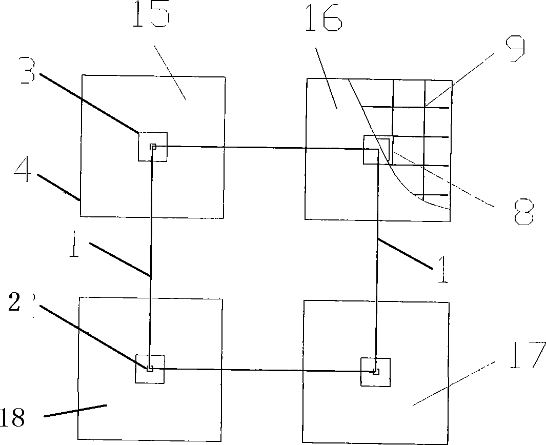 Method for pile plate base for ultra-high voltage electric power line steel tower on soft foundation