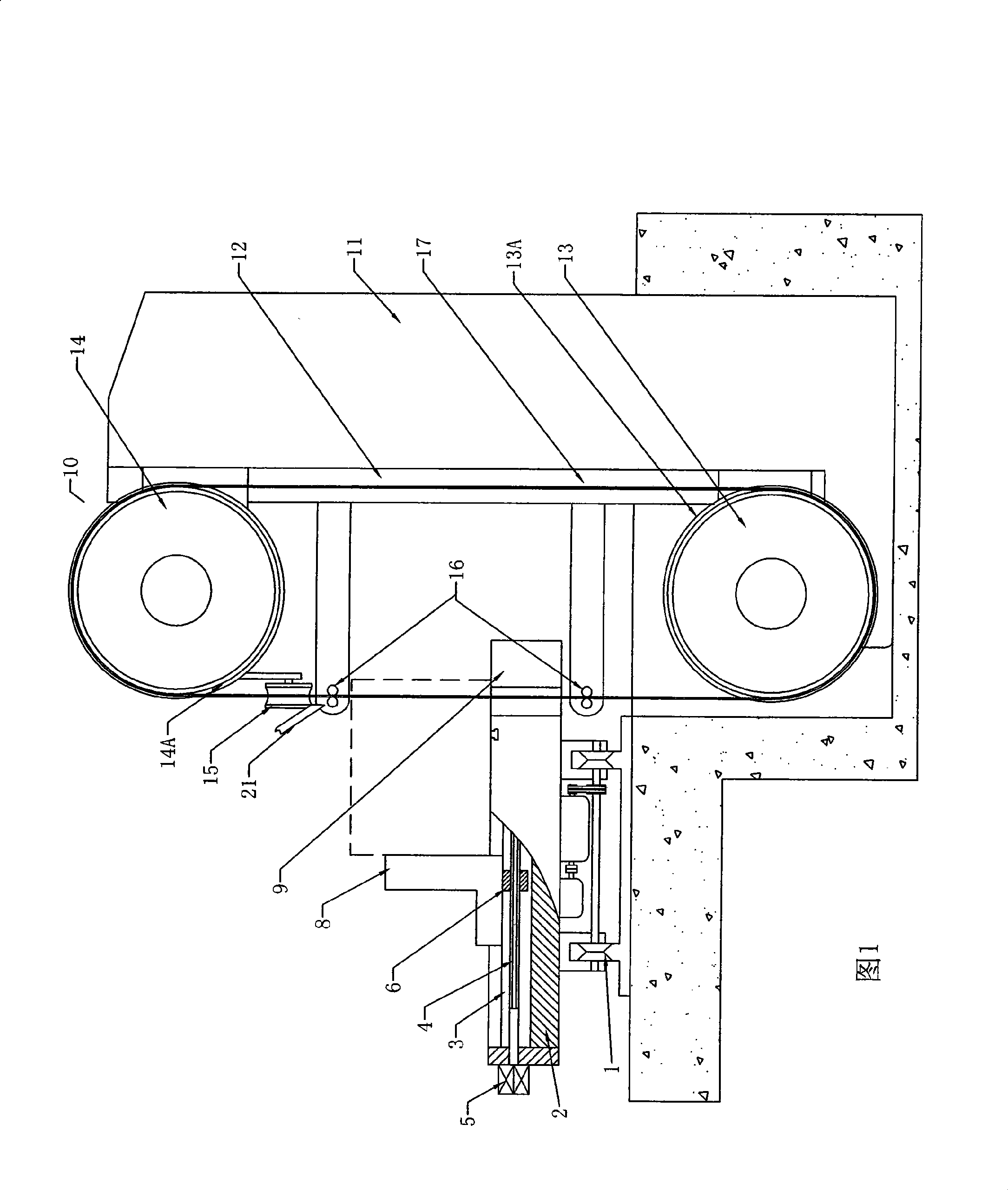 Stone sawing machine