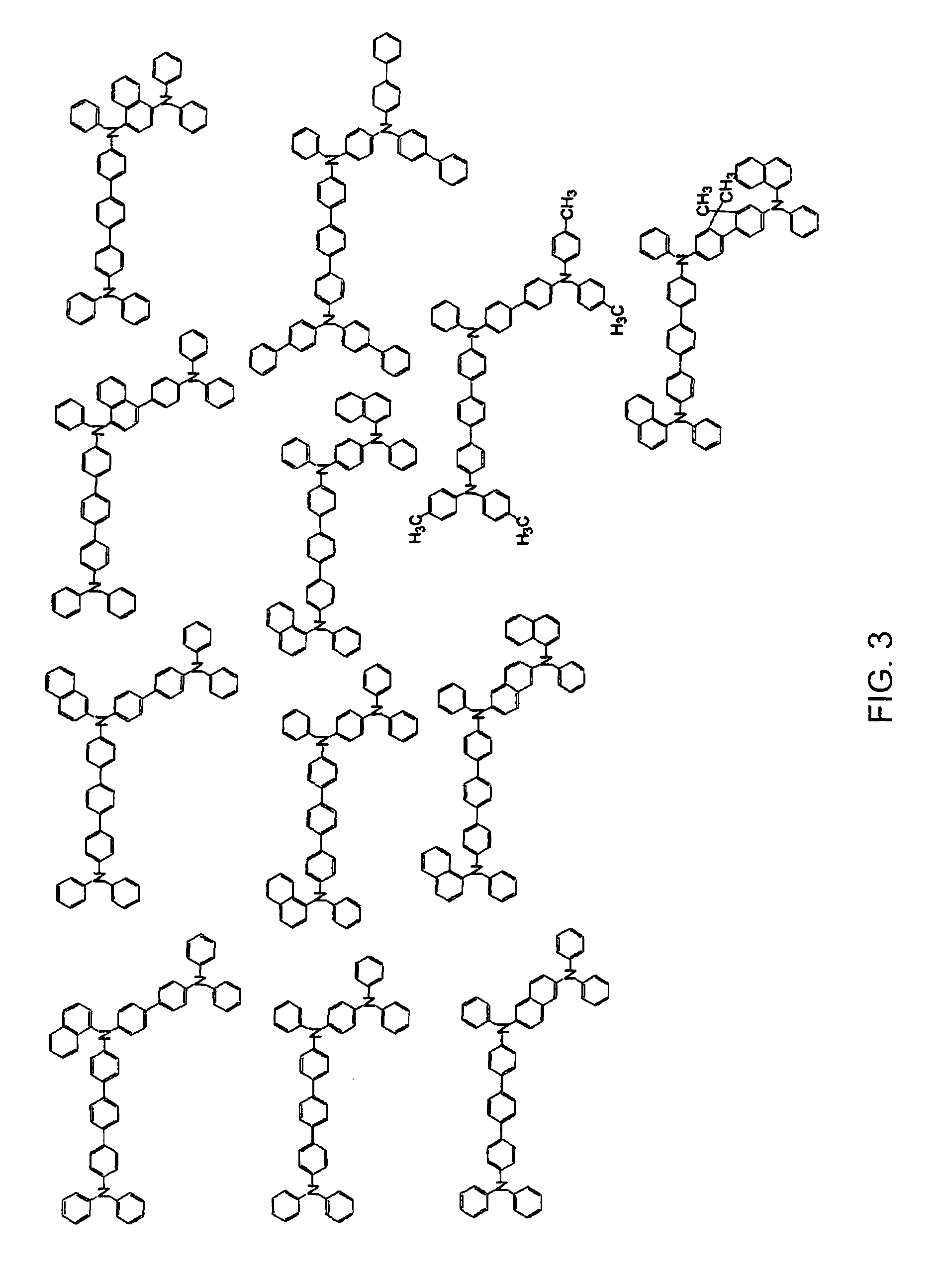 Aromatic triamine compound and organic electroluminescence device using the same