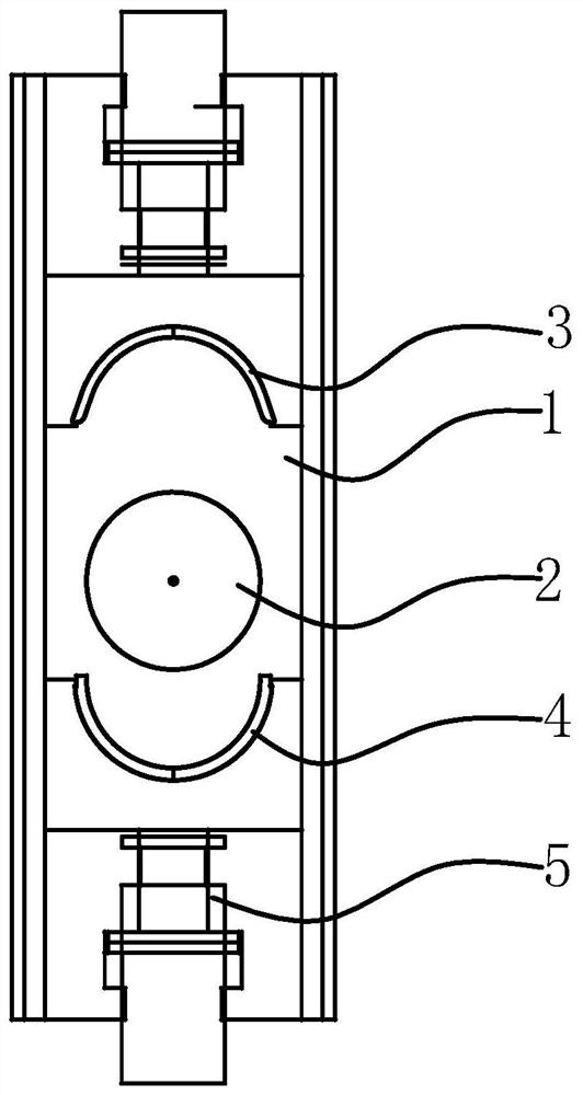 Tank cover base ring production line and using method thereof