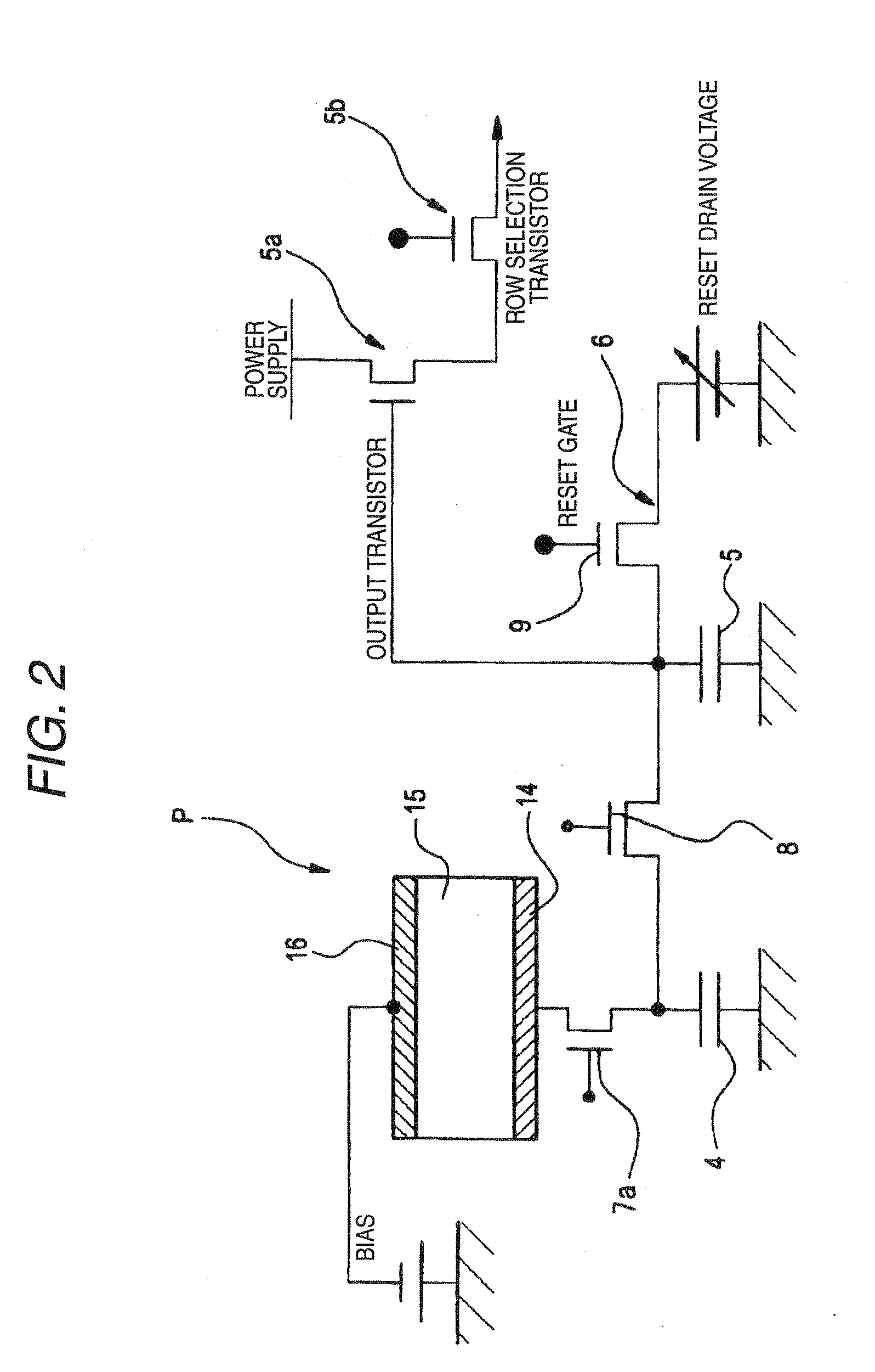 Imaging device and method of driving solid state imaging element