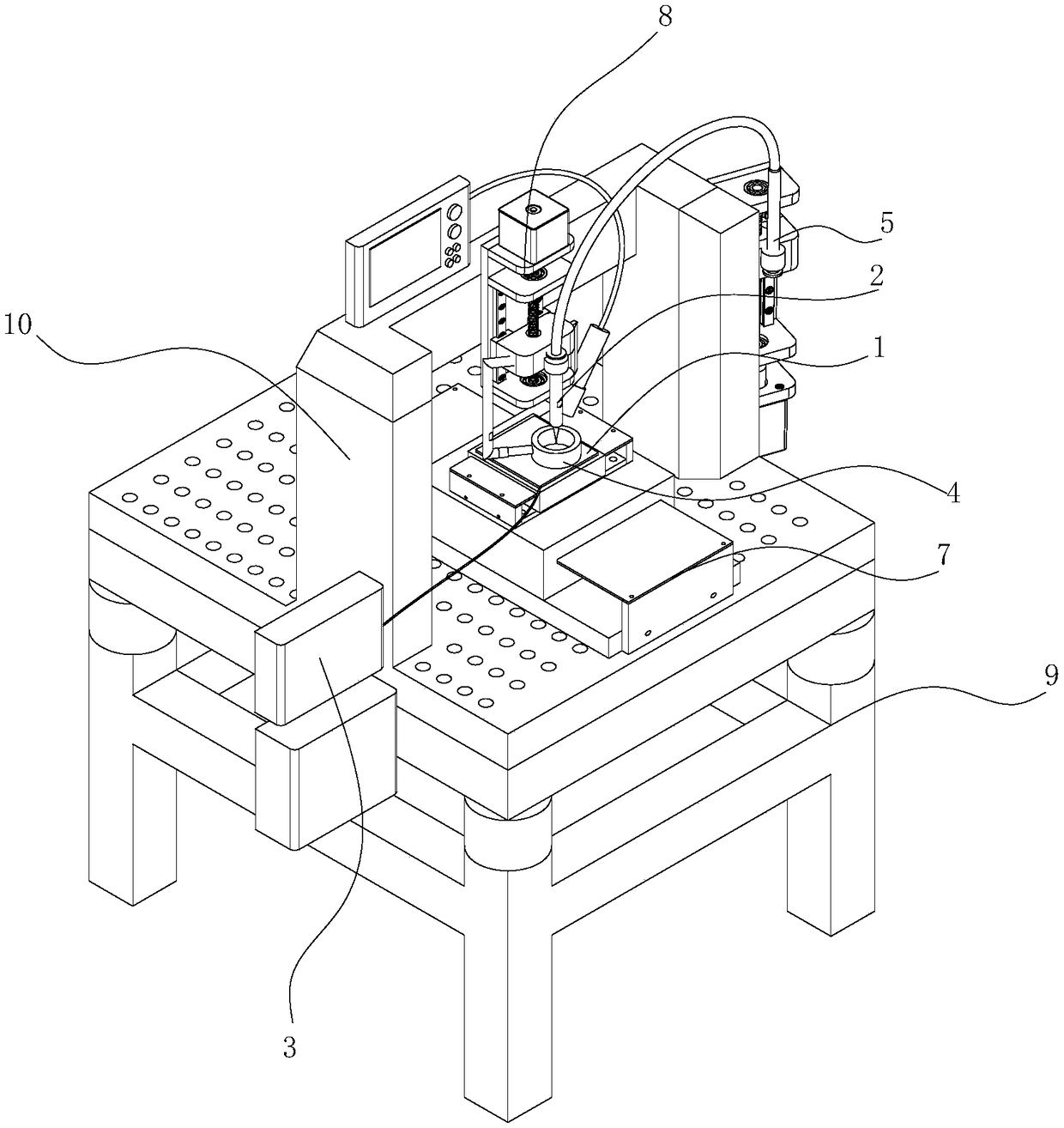 Nano-scale high-precision additive manufacturing equipment