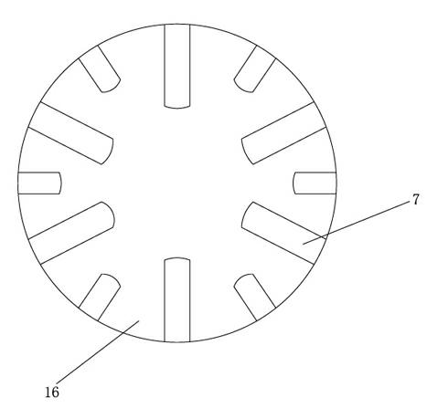 Oil-water-solid separation device for kitchen wastes