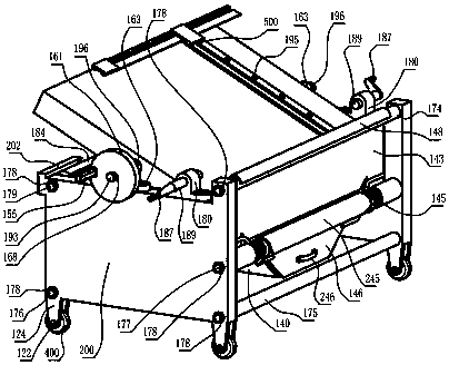 An engineering rubber bearing splint glass inspection equipment for disc wheel table thread lock pin engineering