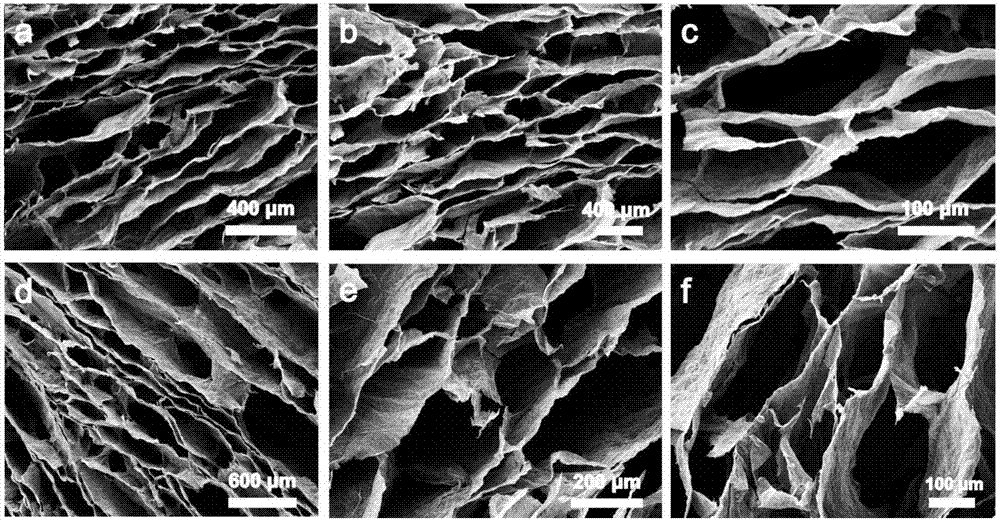 Method for preparing nitrogen doped graphene aerogel through modification of plant extract