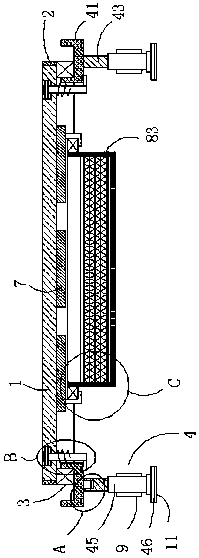 Anti-static floor for construction of weal current machine room