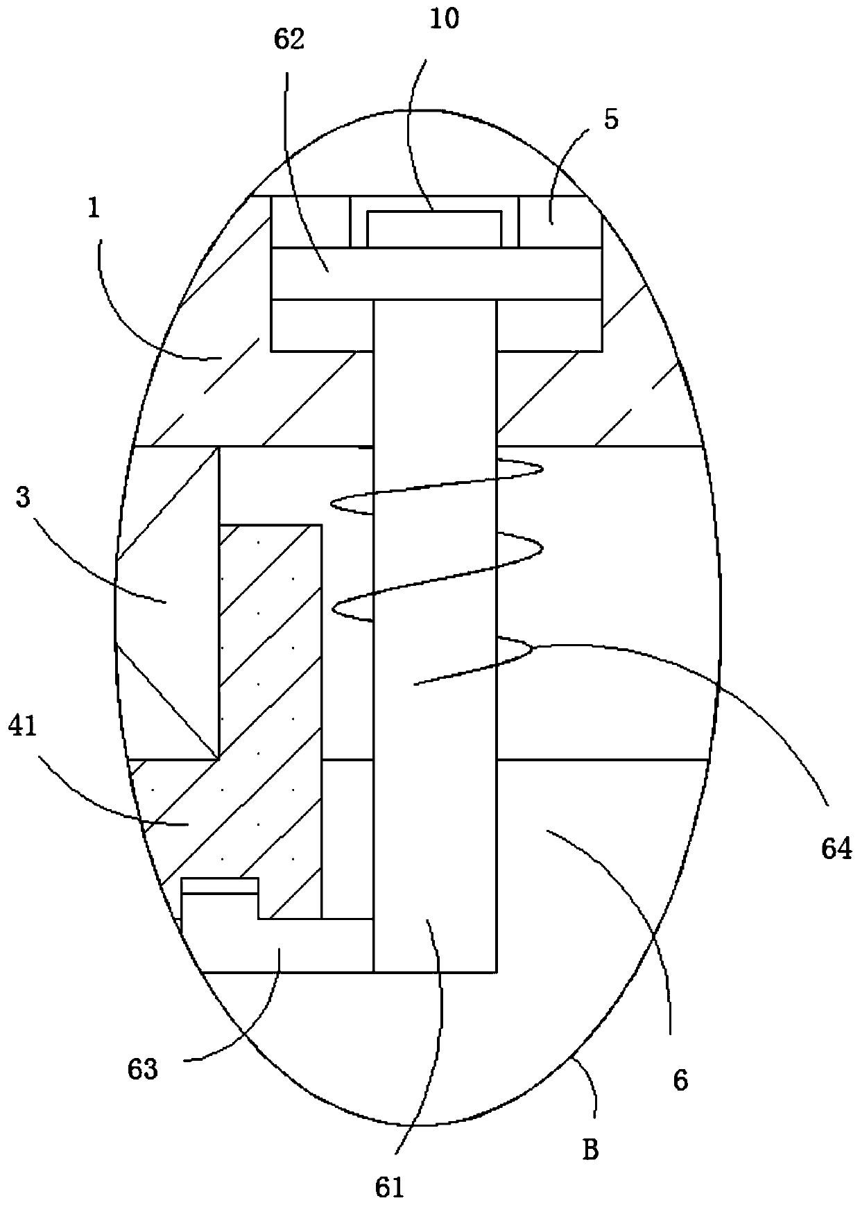 Anti-static floor for construction of weal current machine room