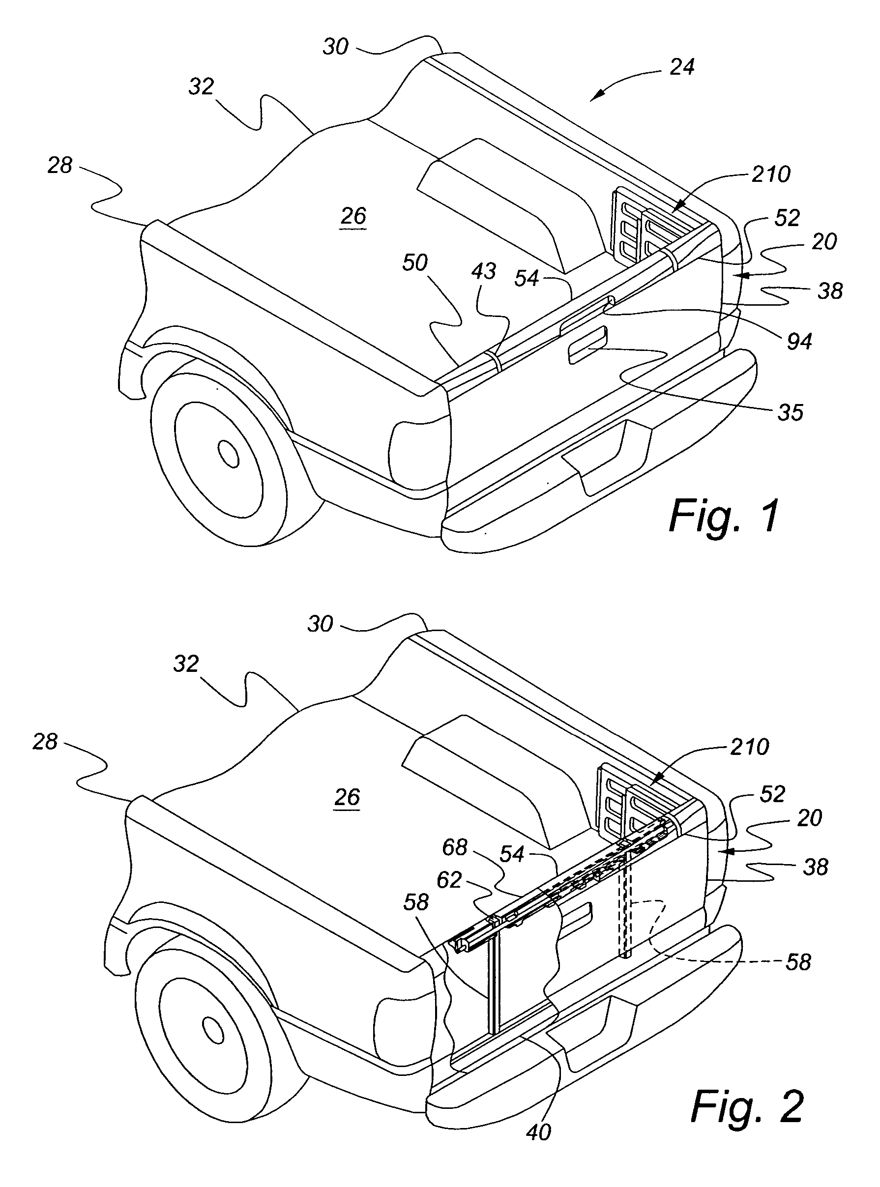 Vehicle tailgate having supplemental tailgate assembly