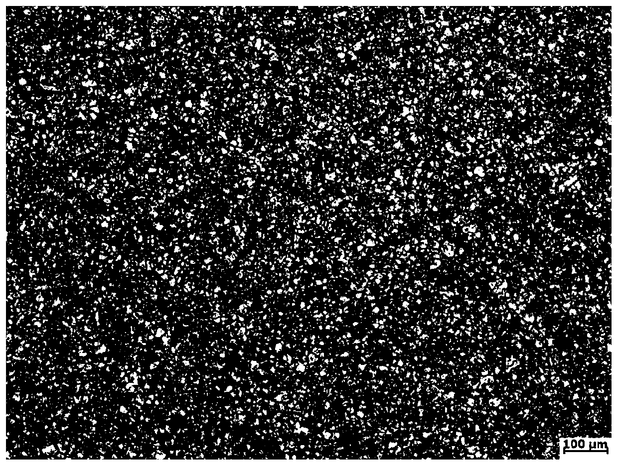 Austenite grain size refining control method for high-temperature carburized gear steel