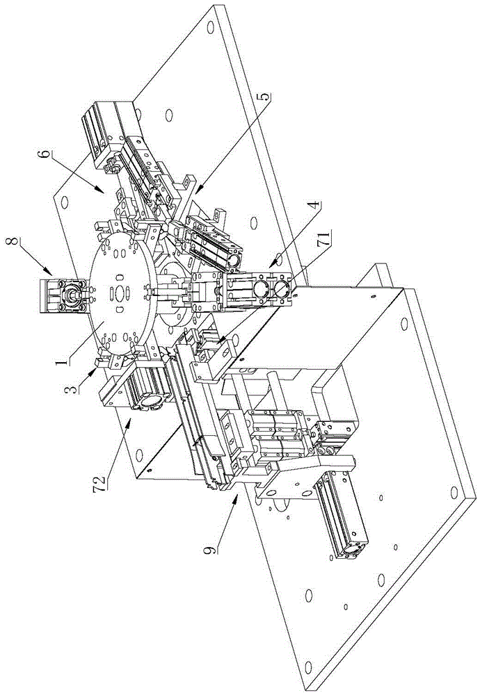 Electronic element pin forming machine