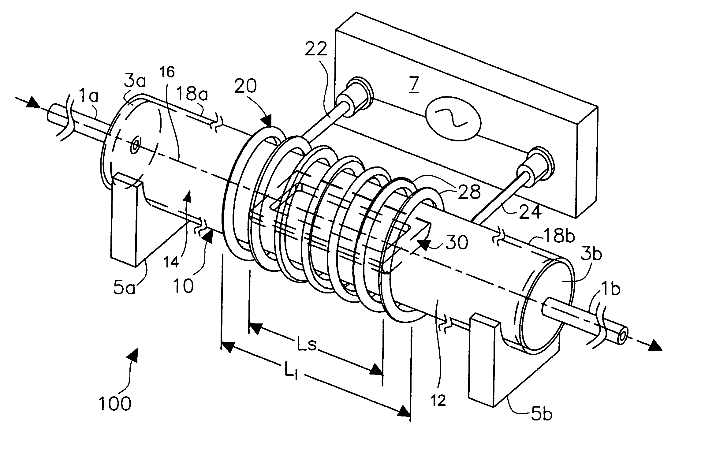 Production of nanostructures by curie point induction heating