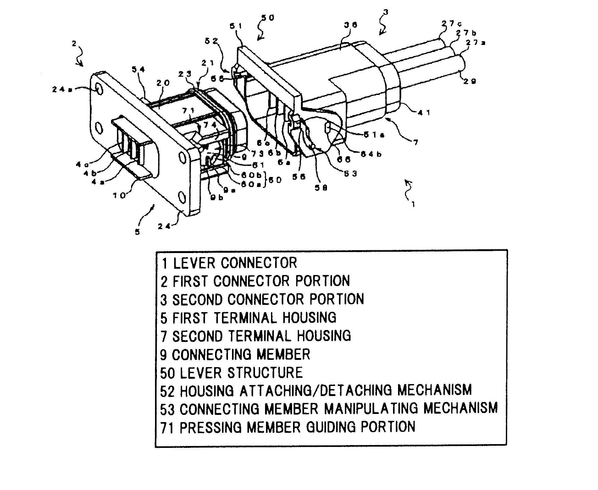 Lever connector