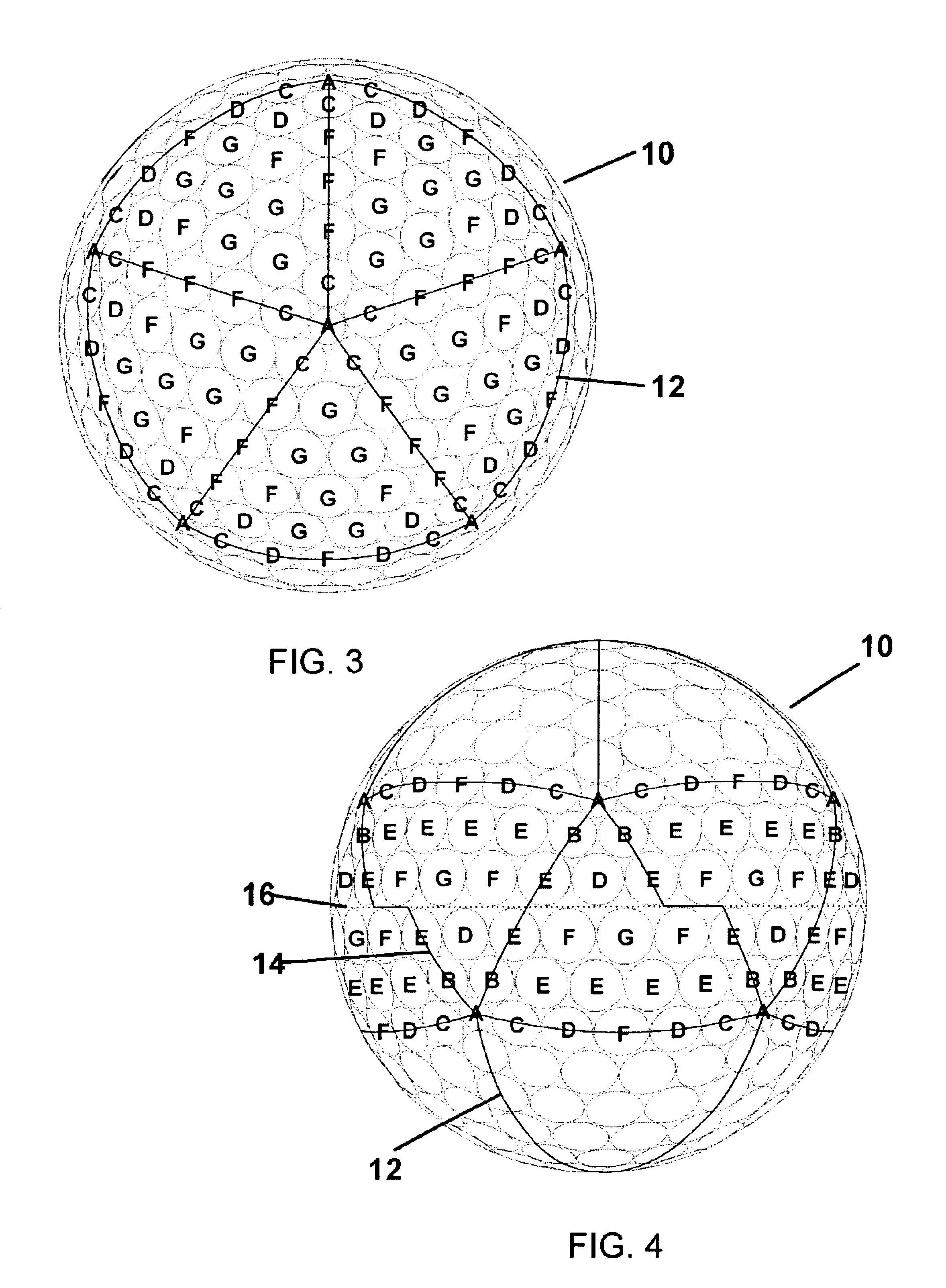 Golf ball with improved flight performance