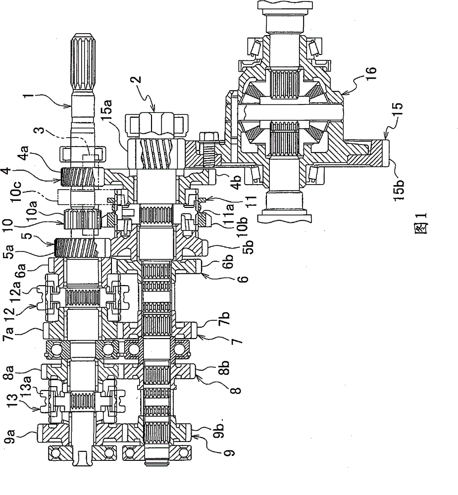 Gear noise preventing system for manual transmission