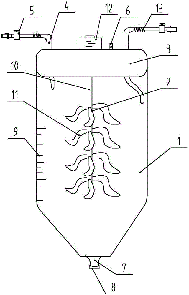 Paint film standard substance, preparation process and stirring equipment used during preparation of paint film standard substance