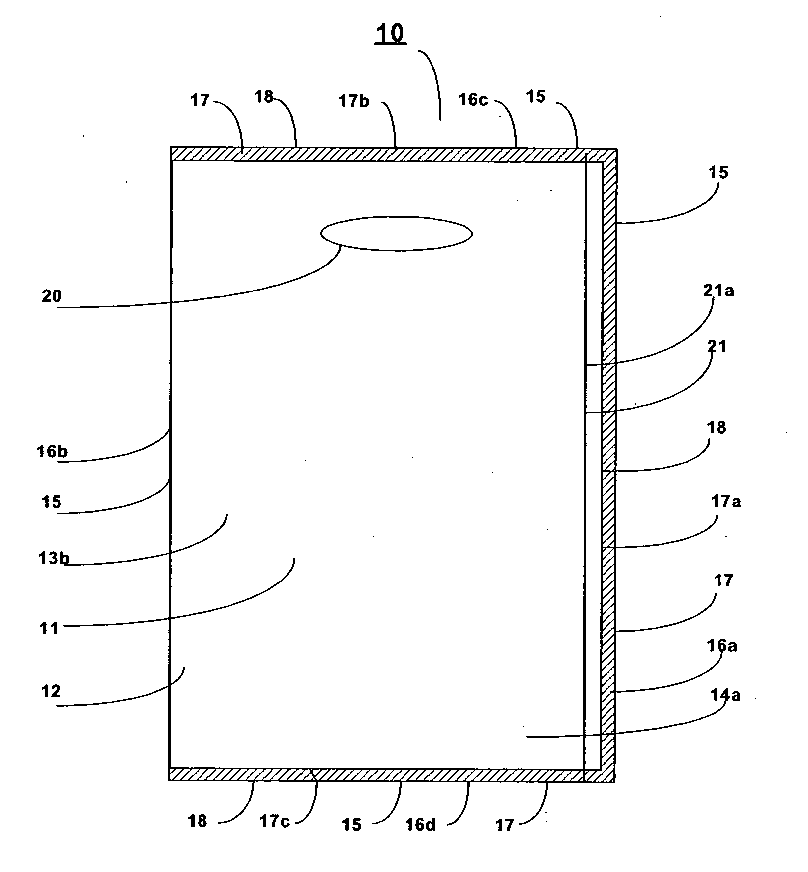 Easy-open handle bag for medium to heavy duty applications