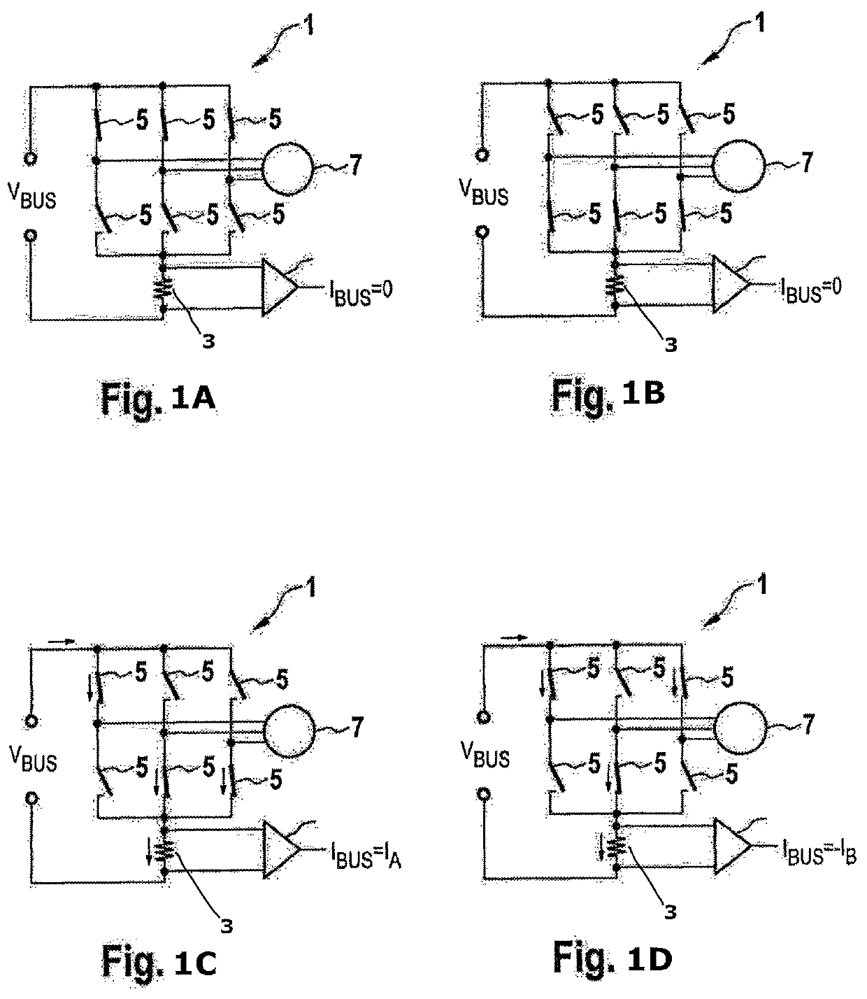 Method for operating an electronically commutated synchronous machine, and actuation circuit