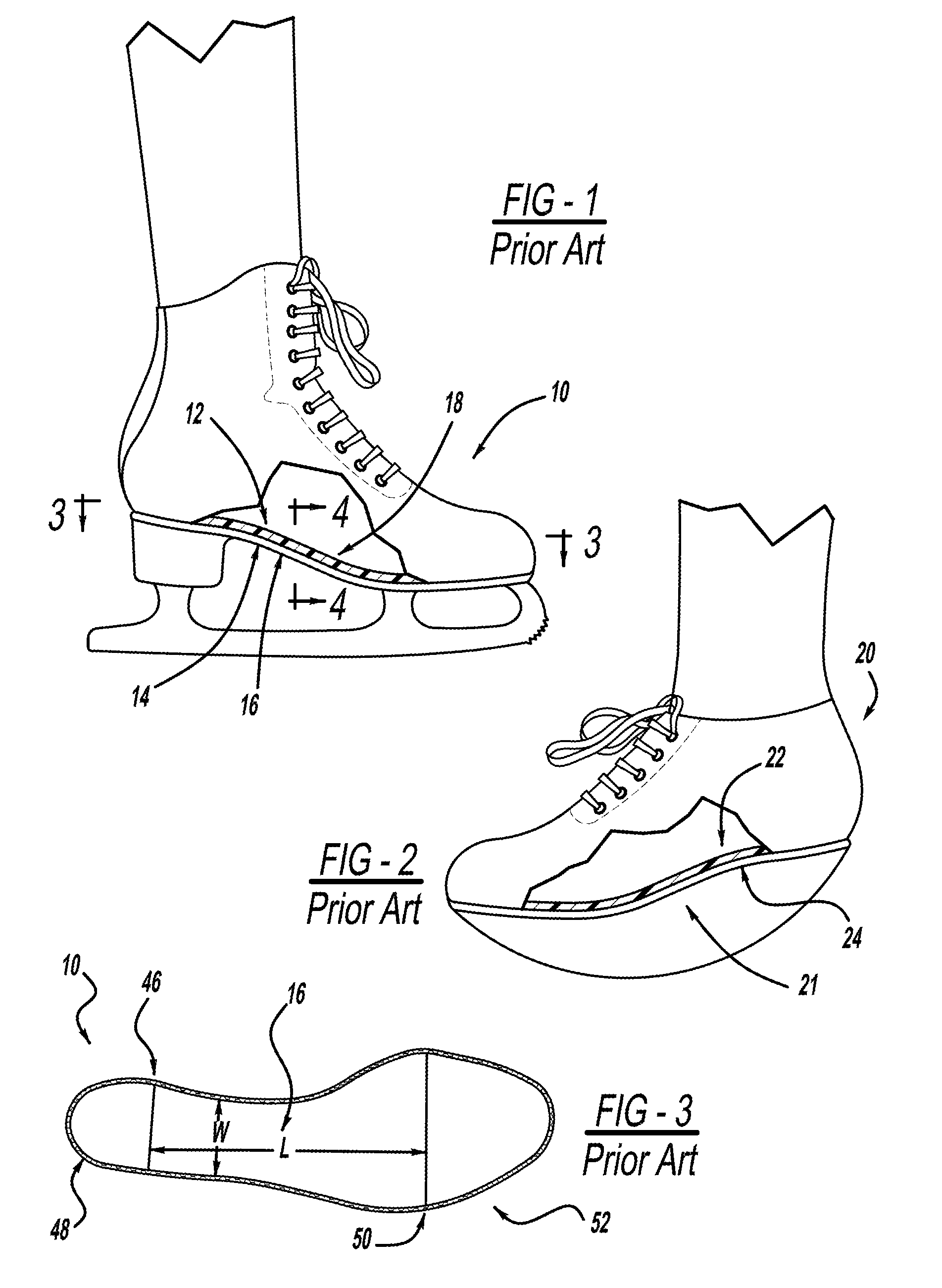 Insert for rockered foot bed of footwear