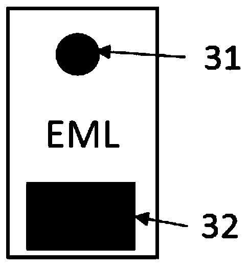 Semiconductor laser array packaging structure