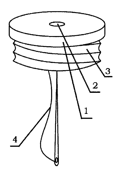 Laparoscope drag hook traction device