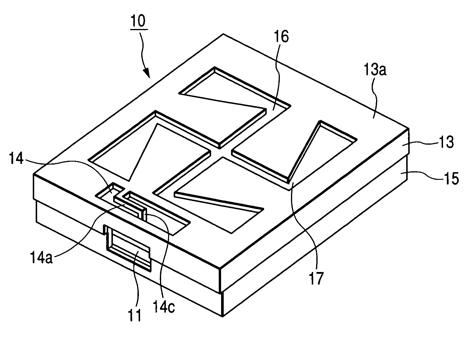 Antenna device for vehicle